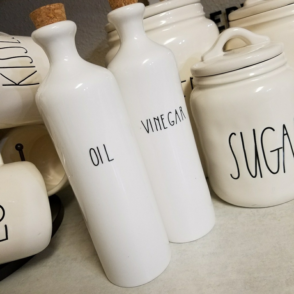 Rae Dunn Inspired Vinigar & Oil